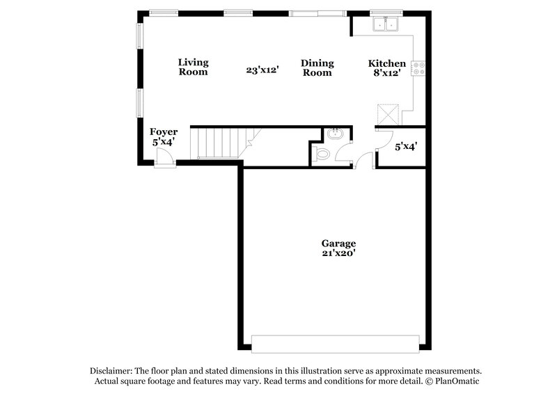 1,875/Mo, 7530 Desert Lupine St Las Vegas, NV 89139 Floor Plan View