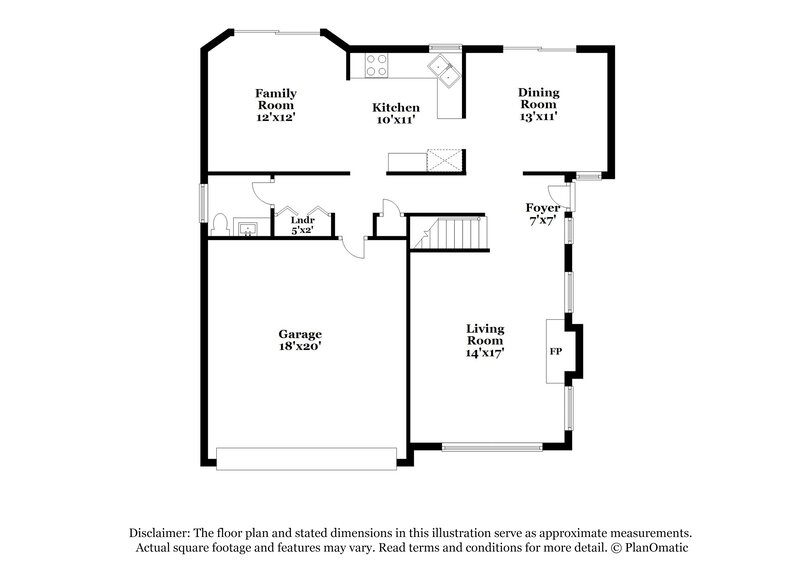 3,130/Mo, 763 Butternut Ct Henderson, NV 89014 Floor Plan View