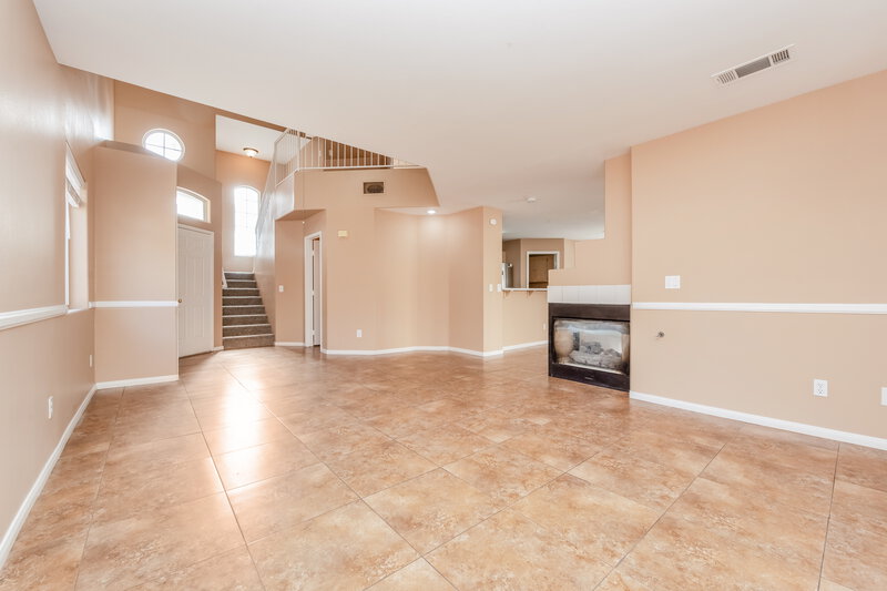 2,300/Mo, 7537 Flat Rock St Las Vegas, NV 89131 Living Room View