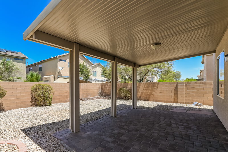 2,040/Mo, 6416 Pronghorn Ridge Ave Las Vegas, NV 89122 Rear View