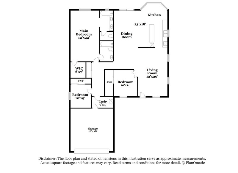 1,985/Mo, 420 Pumpkin Way Henderson, NV 89015 Floorplan View