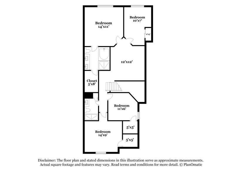 2,455/Mo, 5925 Silver Trace Ct Henderson, NV 89011 Floor Plan View 2