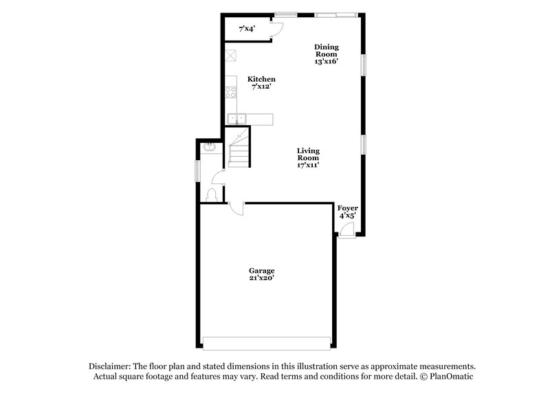 1,970/Mo, 892 Harbor Ave Henderson, NV 89002 Floor Plan View