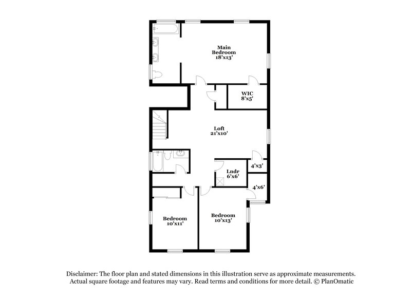 1,970/Mo, 892 Harbor Ave Henderson, NV 89002 Floor Plan View 2