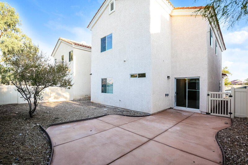 3,340/Mo, 8944 Happy Stream Ave Las Vegas, NV 89143 Rear View