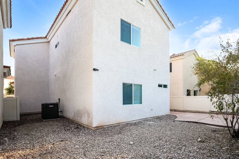3,340/Mo, 8944 Happy Stream Ave Las Vegas, NV 89143 Rear View 2