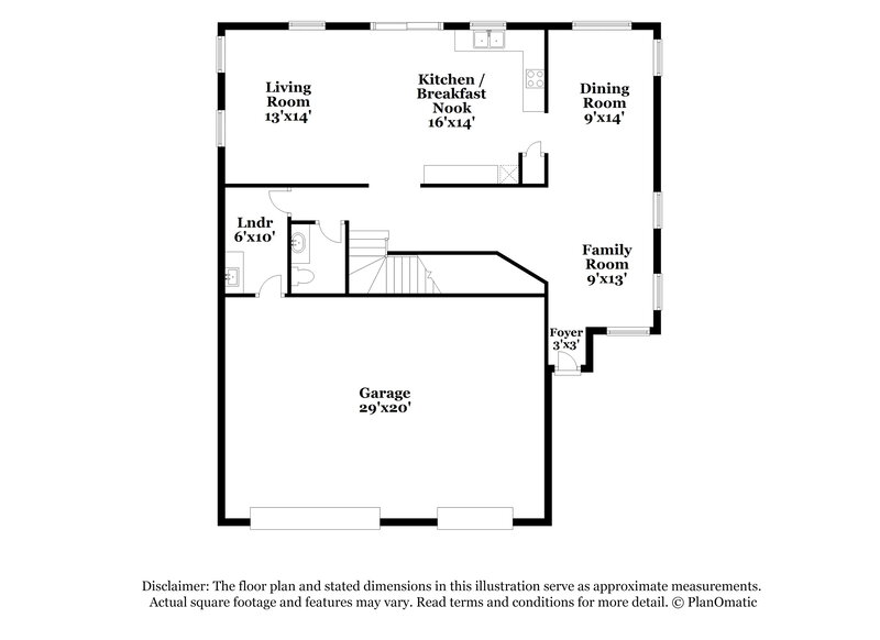 2,505/Mo, 4420 E Azure Ave Las Vegas, NV 89115 Floor Plan View