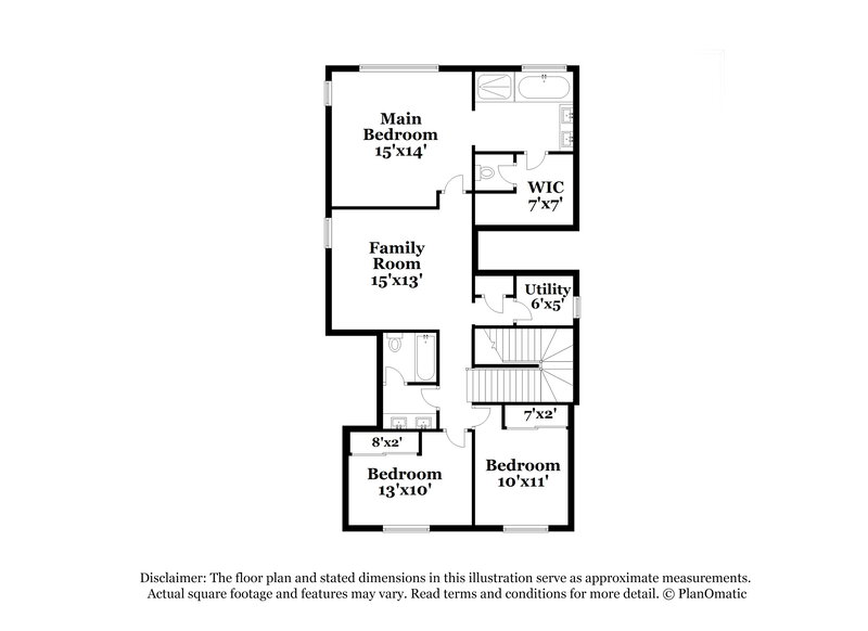 2,285/Mo, 9047 Wine Cellar Ave Las Vegas, NV 89148 Floor Plan View