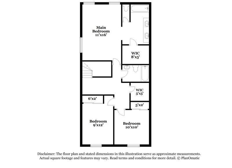 1,810/Mo, 11929 Fairfax Ridge St Las Vegas, NV 89183 Floor Plan View 2
