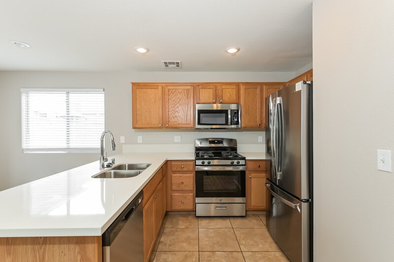 1,810/Mo, 11929 Fairfax Ridge St Las Vegas, NV 89183 Kitchen View 2