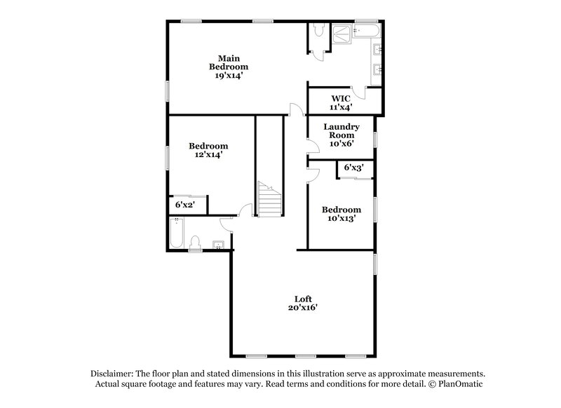 2,445/Mo, 2404 Cockatiel Dr North Las Vegas, NV 89084 Floor Plan View 2
