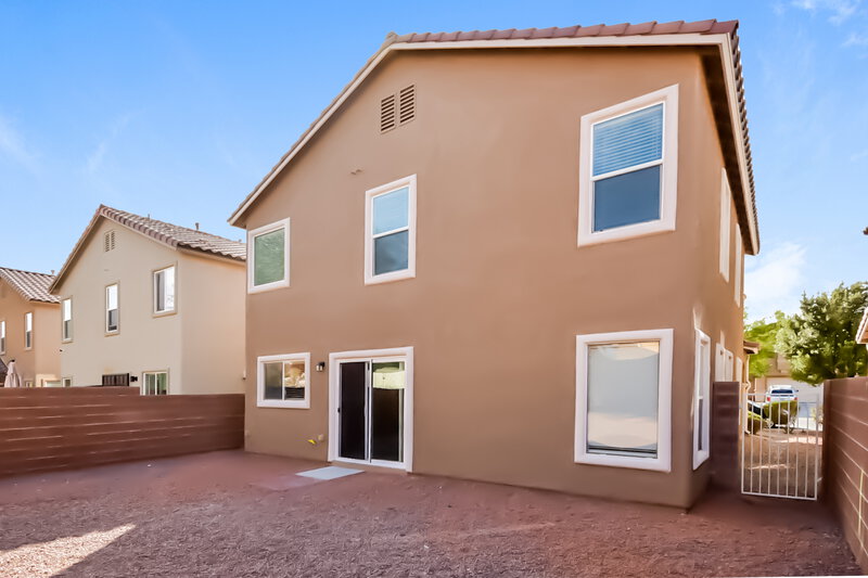 2,445/Mo, 2404 Cockatiel Dr North Las Vegas, NV 89084 Rear View