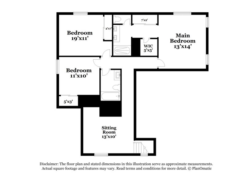 2,285/Mo, 8024 Aztec Basin Ave Las Vegas, NV 89131 Floor Plan View 2