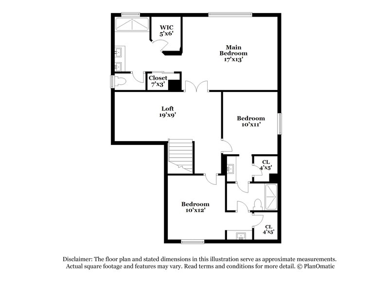 2,940/Mo, 111 Willow Dove Ave Las Vegas, NV 89123 Floor Plan View 2
