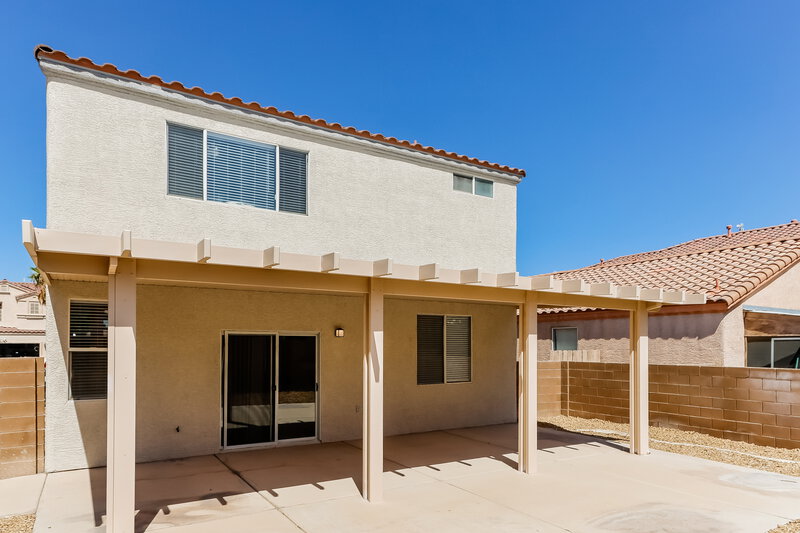 2,940/Mo, 111 Willow Dove Ave Las Vegas, NV 89123 Rear View