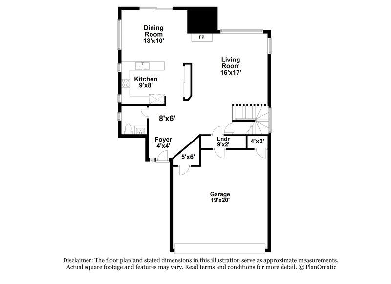 2,015/Mo, 5211 Silverheart Ave Las Vegas, NV 89142 Floor Plan View
