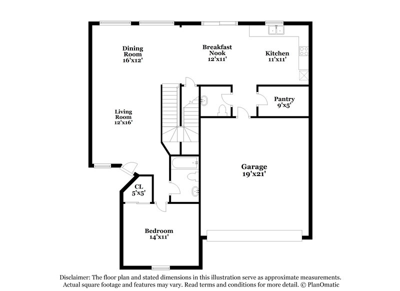 2,295/Mo, 997 Mackenzie River Ave Henderson, NV 89002 Floor Plan View