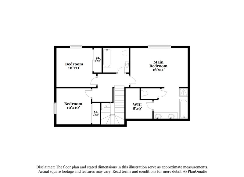 2,295/Mo, 997 Mackenzie River Ave Henderson, NV 89002 Floor Plan View 2