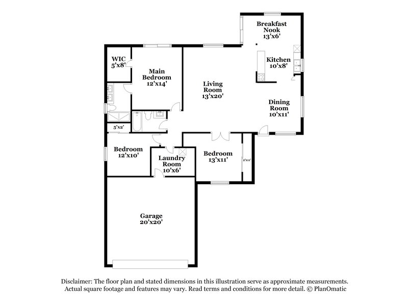 2,205/Mo, 459 Opal Dr Henderson, NV 89015 Floor Plan View