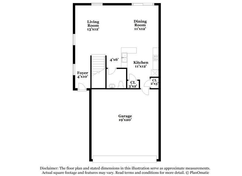 2,055/Mo, 660 Desert Passage St Henderson, NV 89002 Floorplan View