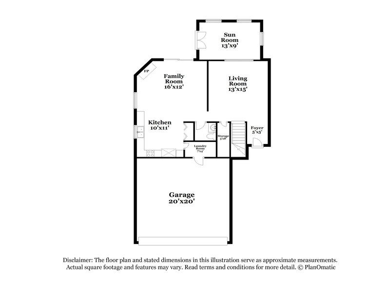 2,115/Mo, 6126 Wild Berry Dr Las Vegas, NV 89142 Floor Plan View