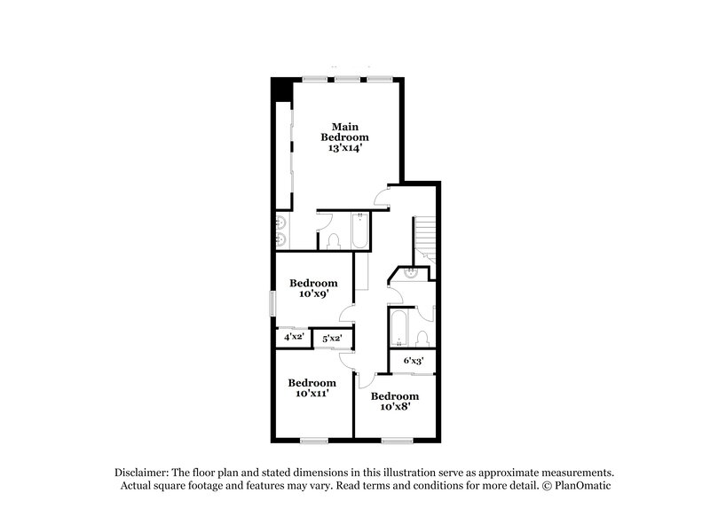 2,115/Mo, 6126 Wild Berry Dr Las Vegas, NV 89142 Floor Plan View 2