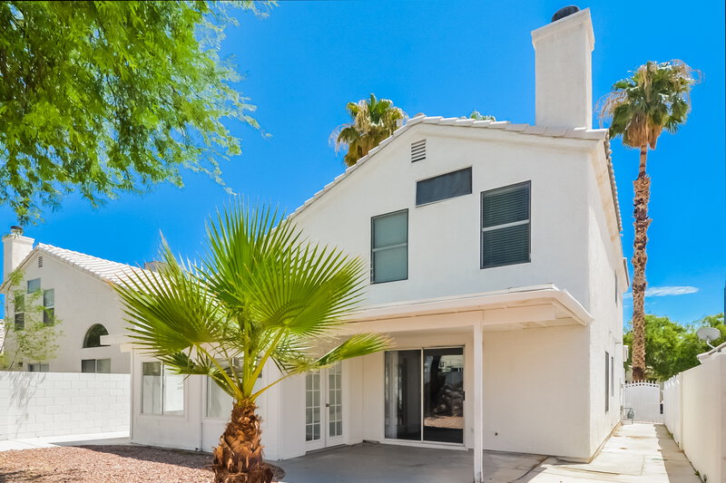 2,115/Mo, 6126 Wild Berry Dr Las Vegas, NV 89142 Rear View