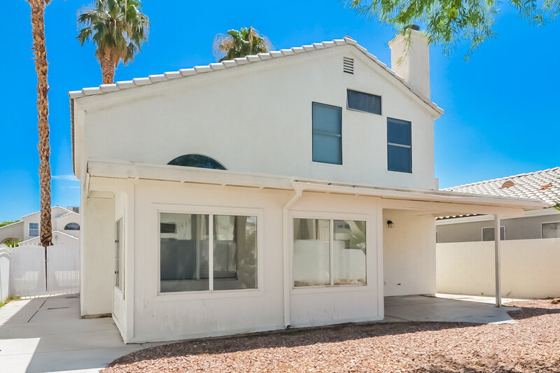 2,115/Mo, 6126 Wild Berry Dr Las Vegas, NV 89142 Rear View 2