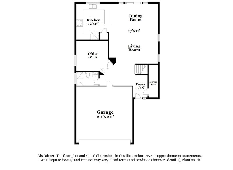 2,300/Mo, 4709 White Stork Dr North Las Vegas, NV 89084 Floor Plan View