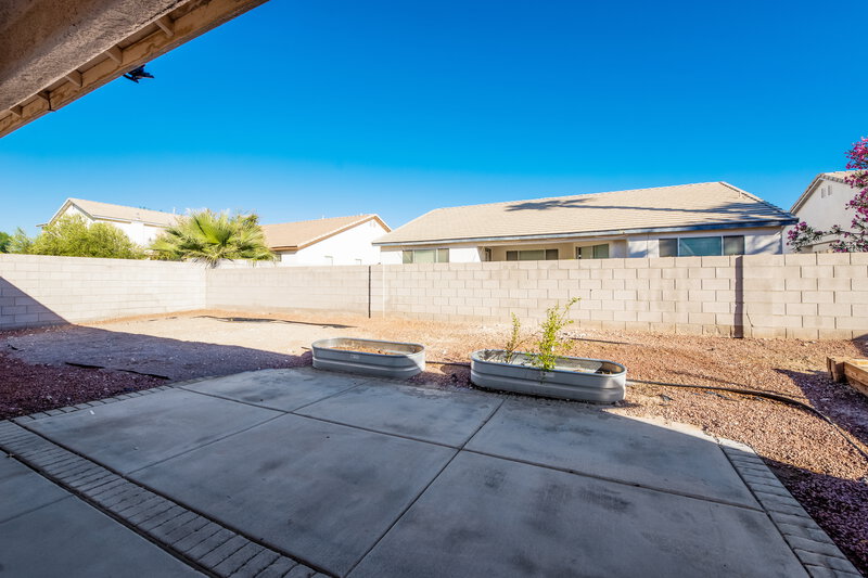 2,195/Mo, 5608 Rustic View Ct Las Vegas, NV 89131 Backyard View