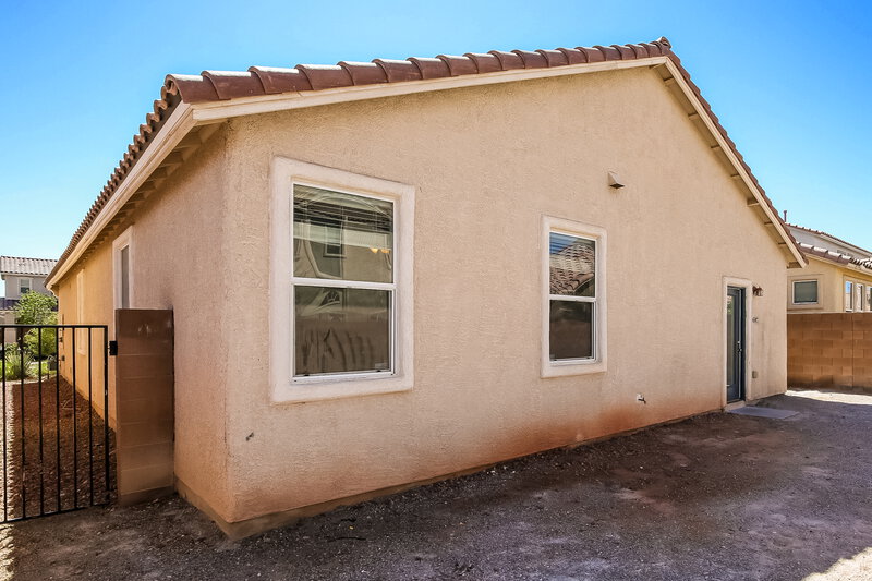 2,030/Mo, 332 Plum Horse Ave North Las Vegas, NV 89031 Rear View 2
