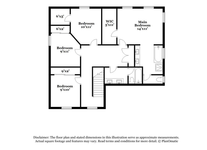 4,040/Mo, 573 Fork Mesa Ct Henderson, NV 89015 Floor Plan View 2