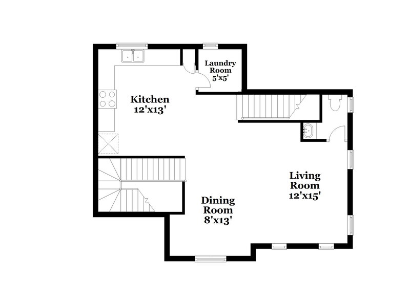 1,935/Mo, 8920 John Charles Ct Las Vegas, NV 89149 Floor Plan View 2
