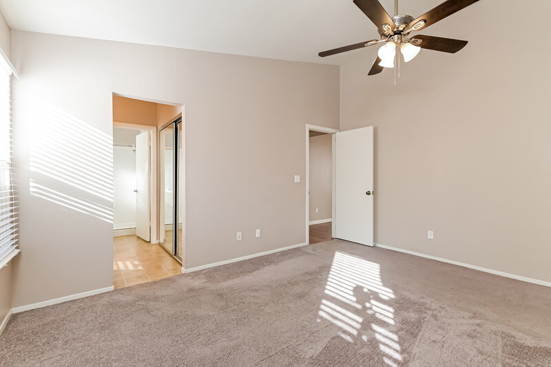 1,955/Mo, 6125 Wild Berry Dr Las Vegas, NV 89142 Main Bedroom View 2