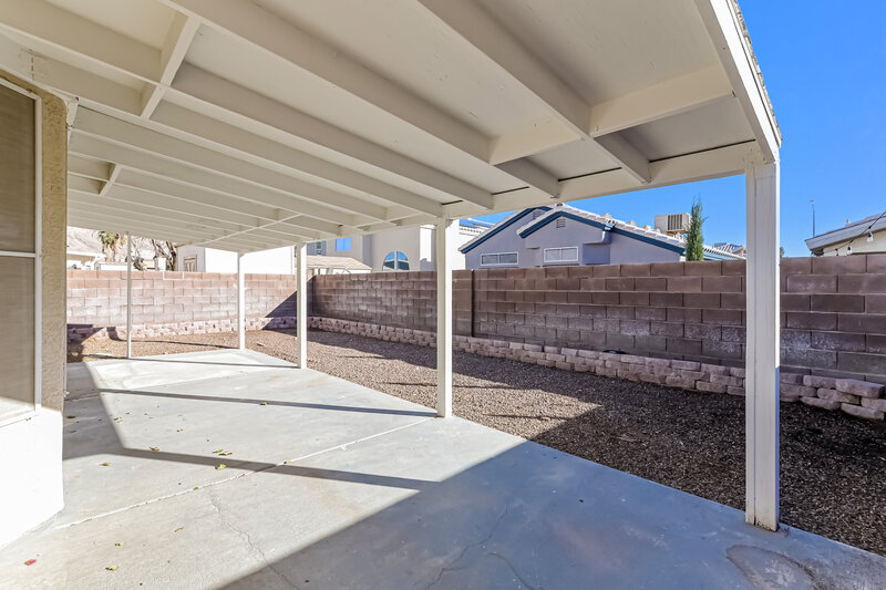 1,955/Mo, 6125 Wild Berry Dr Las Vegas, NV 89142 Covered Patio View