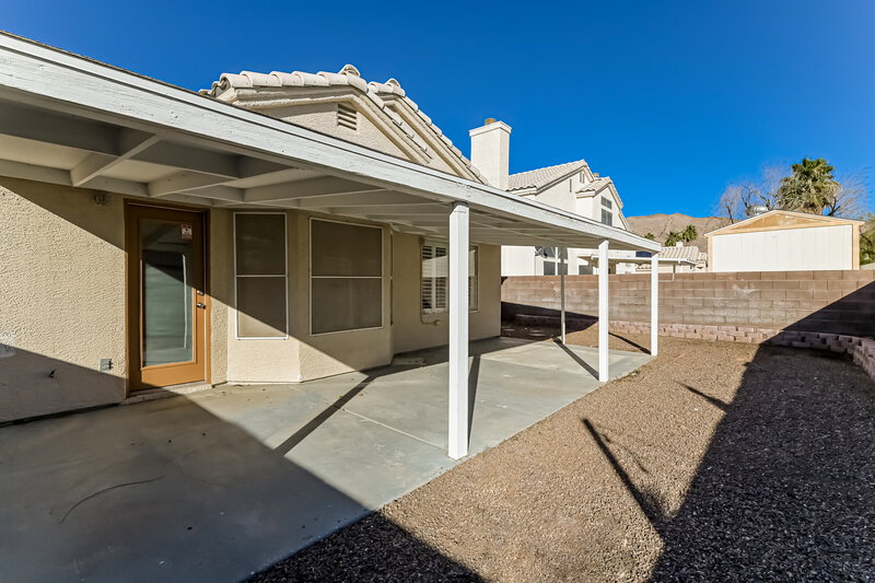 1,955/Mo, 6125 Wild Berry Dr Las Vegas, NV 89142 Rear View