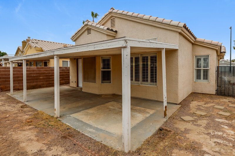 1,765/Mo, 6125 Wild Berry Dr Las Vegas, NV 89142 Rear View