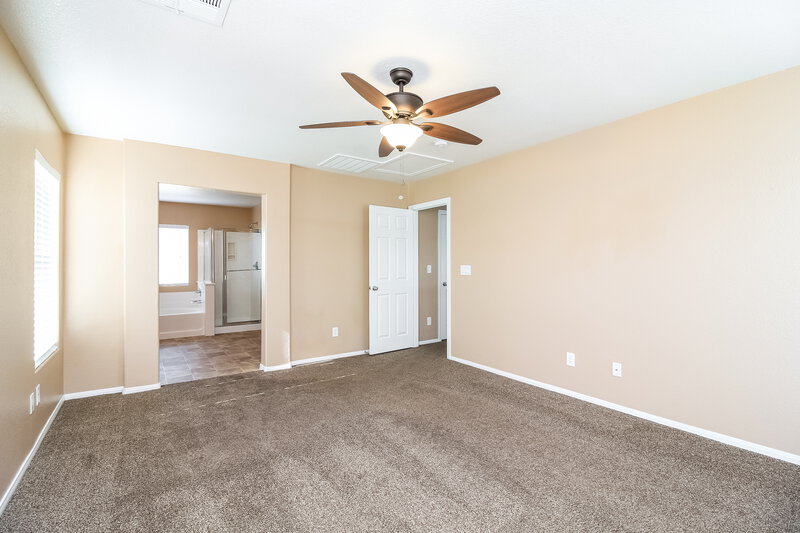 2,875/Mo, 3740 Dustin Lee St Las Vegas, NV 89129 Master Bedroom View