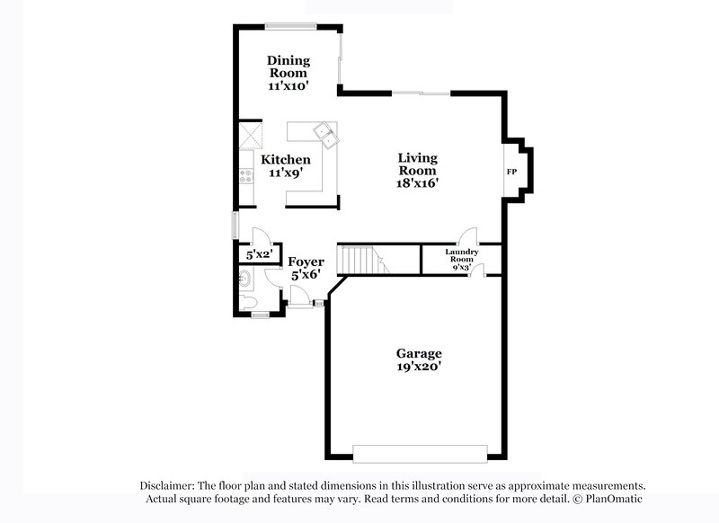 2,345/Mo, 951 Ostrich Fern Ct Las Vegas, NV 89183 Floor Plan View