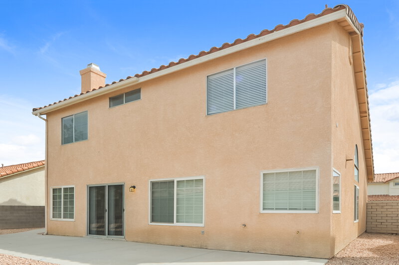 2,115/Mo, 1556 Bent Arrow Dr North Las Vegas, NV 89031 Rear View 2