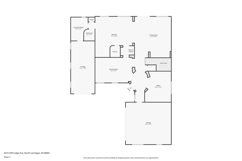 3,640/Mo, 2613 Cliff Lodge Ave North Las Vegas, NV 89081 Floorplan View