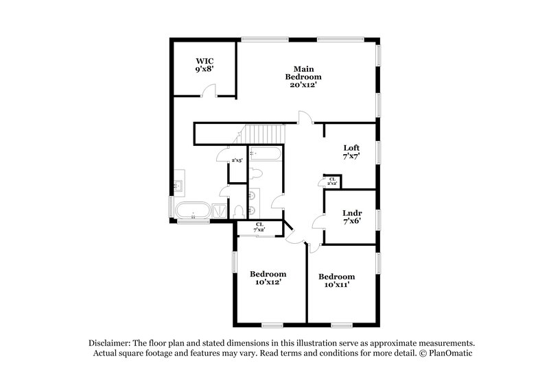 2,245/Mo, 7620 Ambersnail St Las Vegas, NV 89139 Floorplan View 2