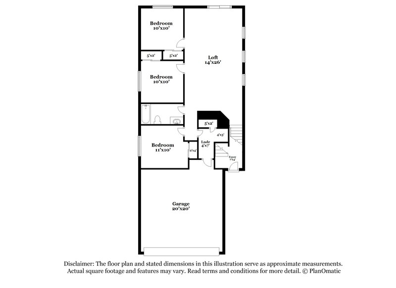 3,610/Mo, 5308 Welch Valley Ave Las Vegas, NV 89131 Floor Plan View 2