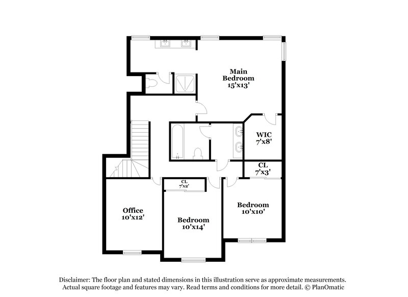 2,335/Mo, 2168 Eaglecloud Dr Henderson, NV 89074 Floor Plan View 2