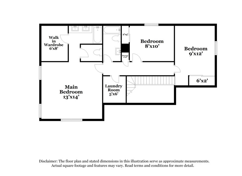 2,110/Mo, 998 Alfonso Ave Henderson, NV 89015 Floorplan View 2