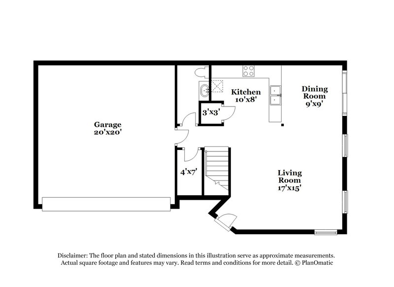 2,035/Mo, 8277 New Leaf Ave Las Vegas, NV 89131 Floor Plan View