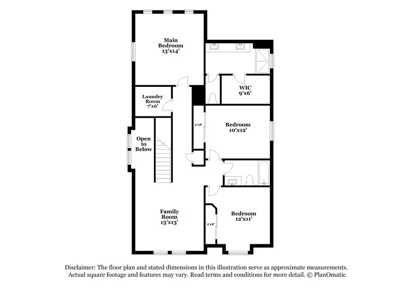 2,145/Mo, 8508 Pitney Ave Las Vegas, NV 89143 Floorplan View