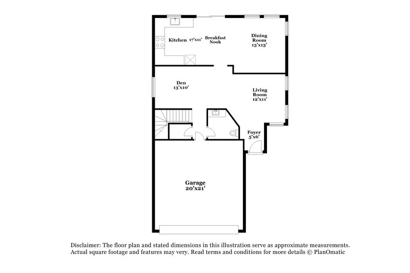2,055/Mo, 9514 Grandview Spring Ave Las Vegas, NV 89166 Floor Plan View