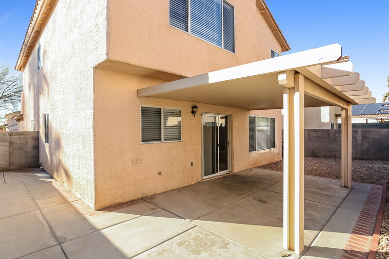 2,245/Mo, 7840 Seychelles Ct Las Vegas, NV 89129 Rear View