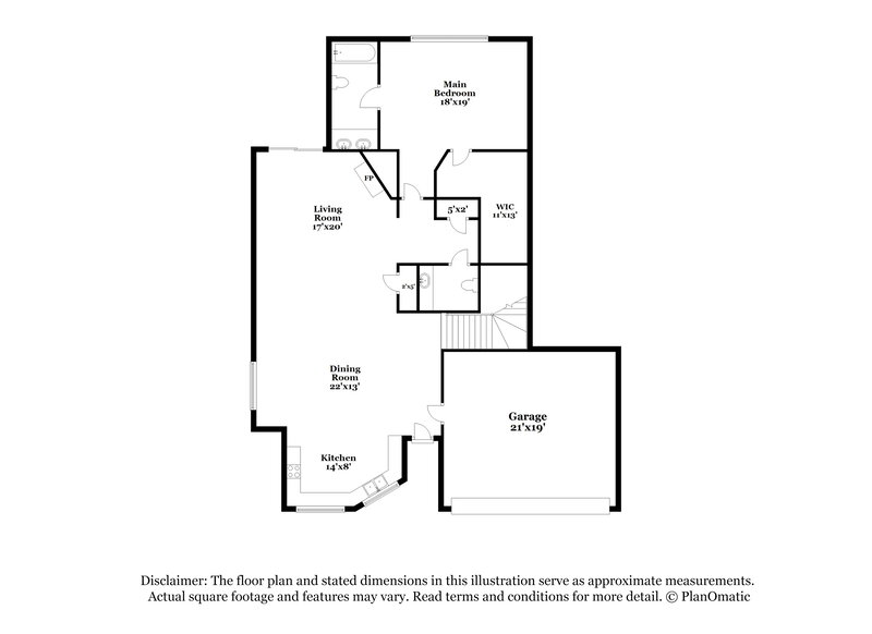 2,250/Mo, 2426 Wrangler Walsh Ln Henderson, NV 89002 Floorplan View